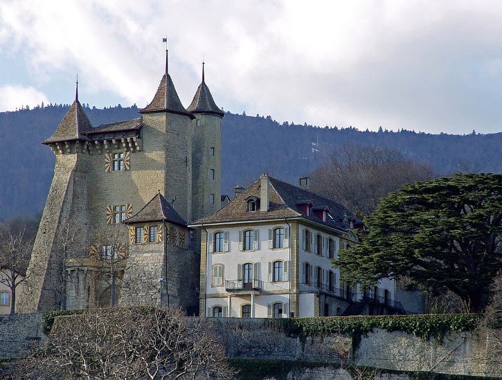Château de Vaumarcus, Vaumarcus, La Grande Béroche, Switzerland, Switzerland
